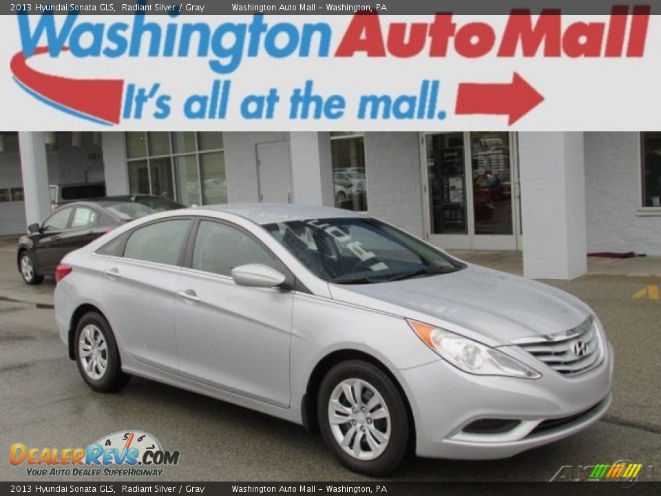 2013 Hyundai Sonata GLS Radiant Silver / Gray Photo #1