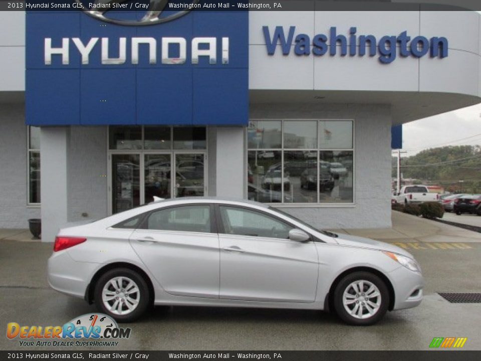 2013 Hyundai Sonata GLS Radiant Silver / Gray Photo #2