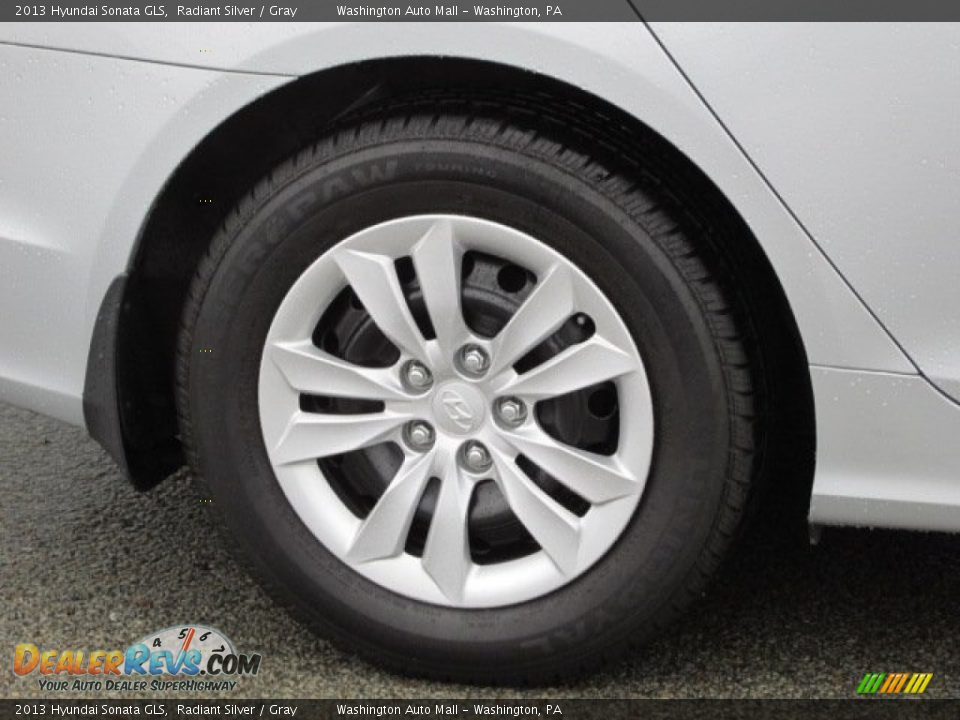 2013 Hyundai Sonata GLS Radiant Silver / Gray Photo #3