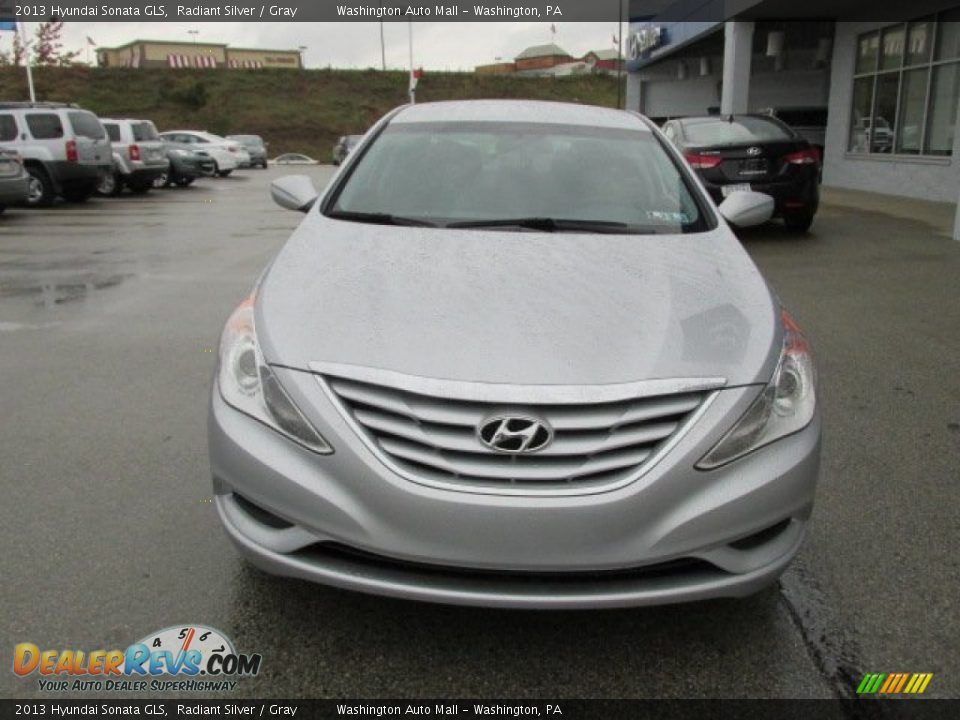 2013 Hyundai Sonata GLS Radiant Silver / Gray Photo #4