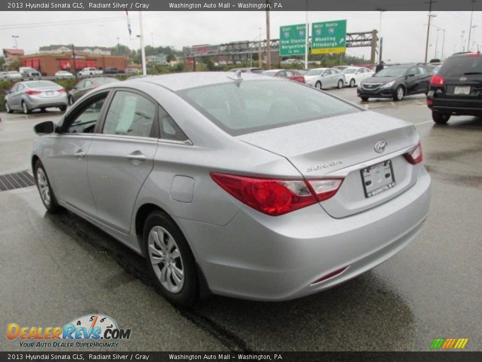 2013 Hyundai Sonata GLS Radiant Silver / Gray Photo #7