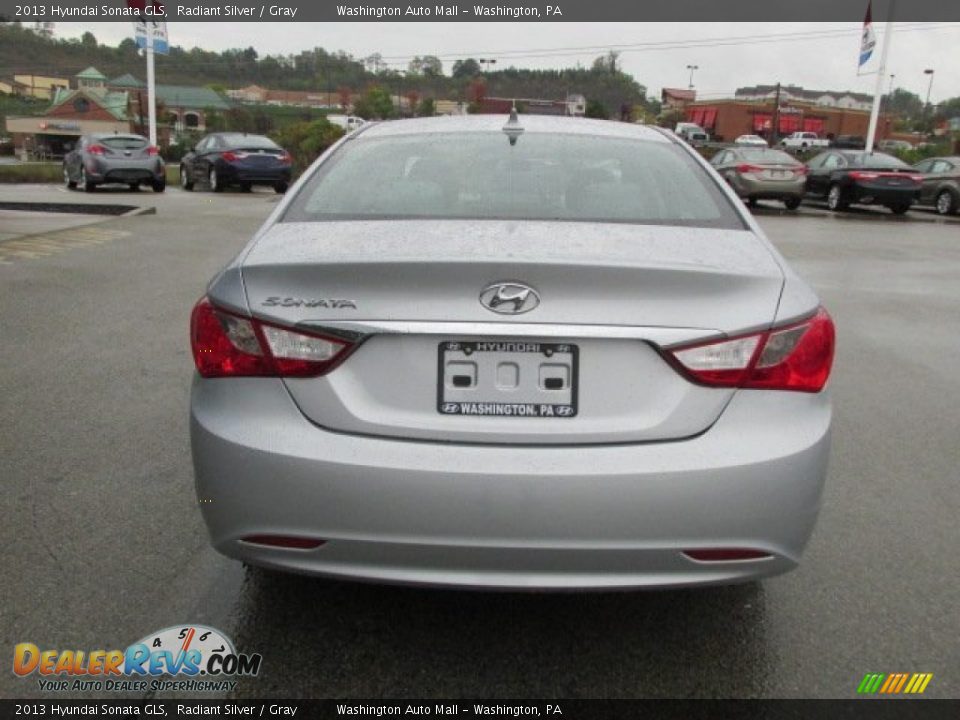 2013 Hyundai Sonata GLS Radiant Silver / Gray Photo #8