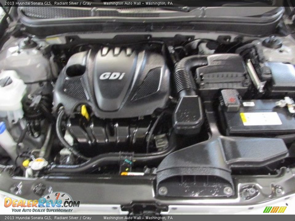 2013 Hyundai Sonata GLS Radiant Silver / Gray Photo #10