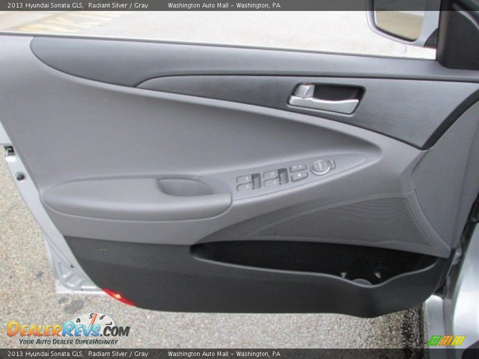 2013 Hyundai Sonata GLS Radiant Silver / Gray Photo #12