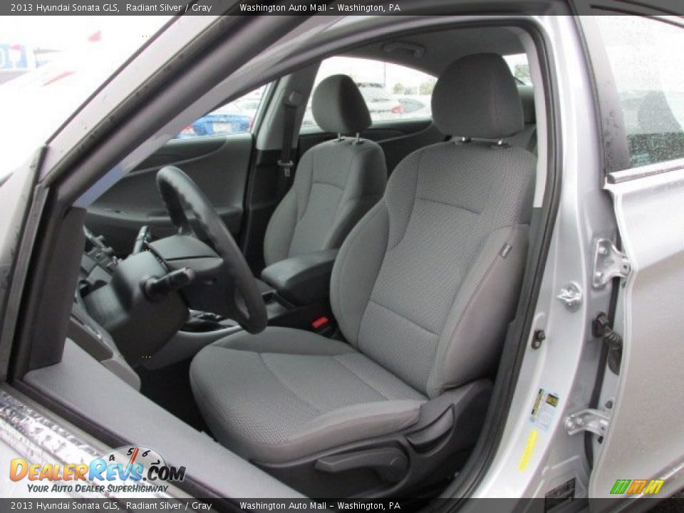 2013 Hyundai Sonata GLS Radiant Silver / Gray Photo #13