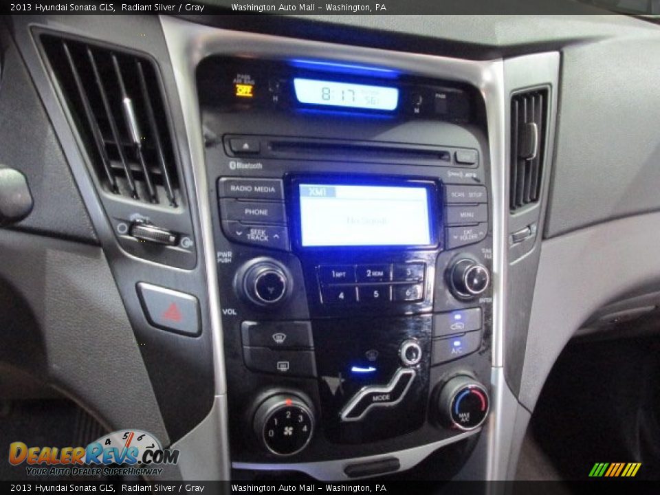 2013 Hyundai Sonata GLS Radiant Silver / Gray Photo #16