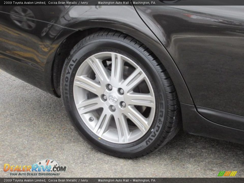 2009 Toyota Avalon Limited Cocoa Bean Metallic / Ivory Photo #3