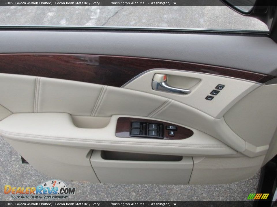 2009 Toyota Avalon Limited Cocoa Bean Metallic / Ivory Photo #13