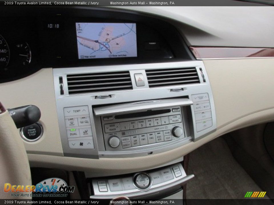 2009 Toyota Avalon Limited Cocoa Bean Metallic / Ivory Photo #15