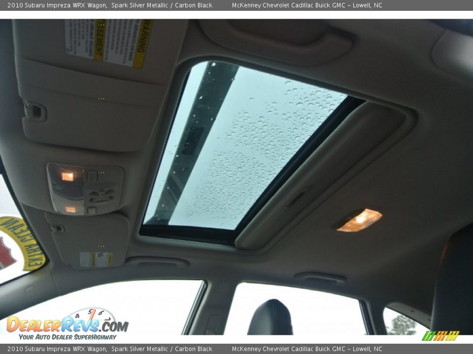 2010 Subaru Impreza WRX Wagon Spark Silver Metallic / Carbon Black Photo #10