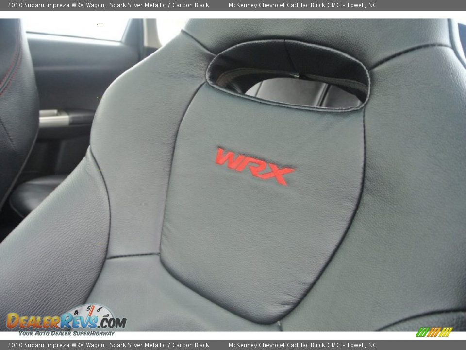 2010 Subaru Impreza WRX Wagon Spark Silver Metallic / Carbon Black Photo #11