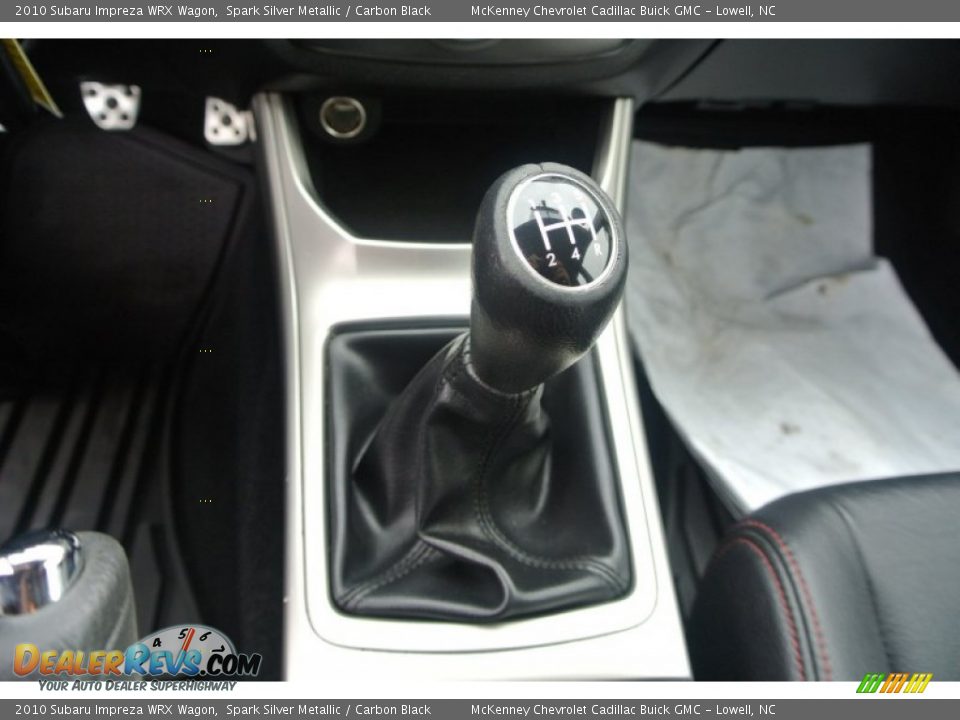 2010 Subaru Impreza WRX Wagon Spark Silver Metallic / Carbon Black Photo #12