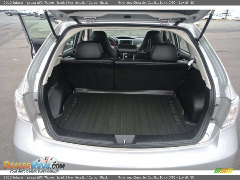 2010 Subaru Impreza WRX Wagon Spark Silver Metallic / Carbon Black Photo #18