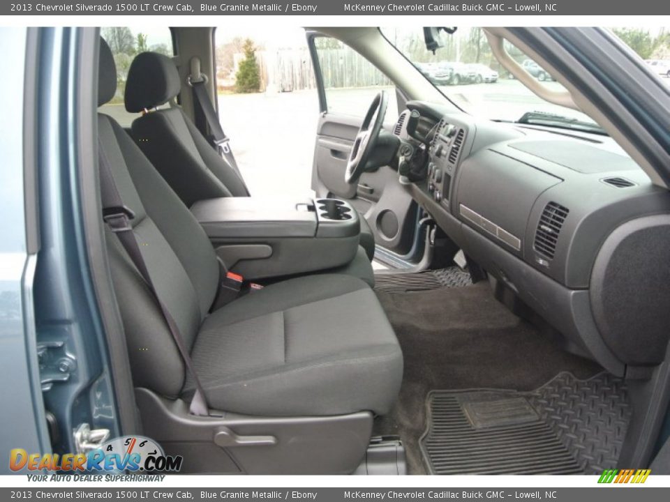 Front Seat of 2013 Chevrolet Silverado 1500 LT Crew Cab Photo #16