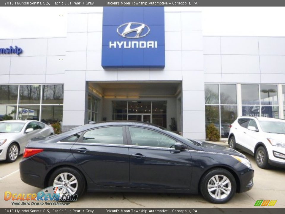 2013 Hyundai Sonata GLS Pacific Blue Pearl / Gray Photo #1