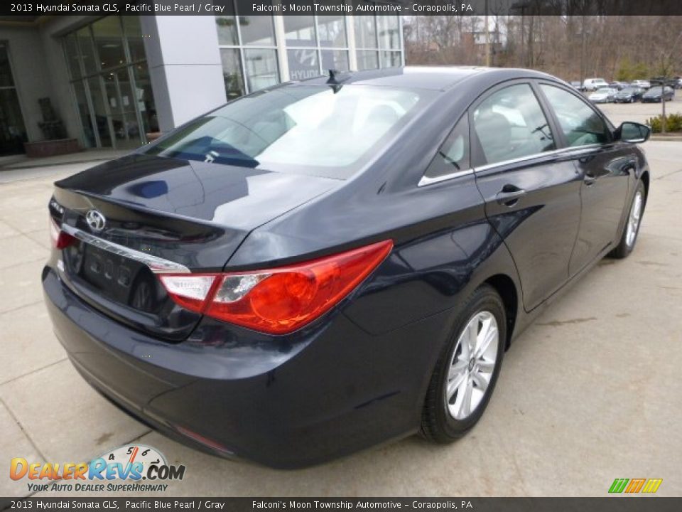 2013 Hyundai Sonata GLS Pacific Blue Pearl / Gray Photo #2