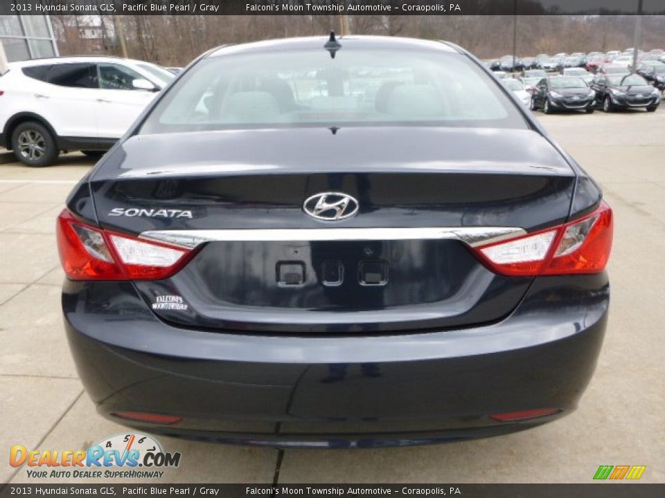 2013 Hyundai Sonata GLS Pacific Blue Pearl / Gray Photo #3