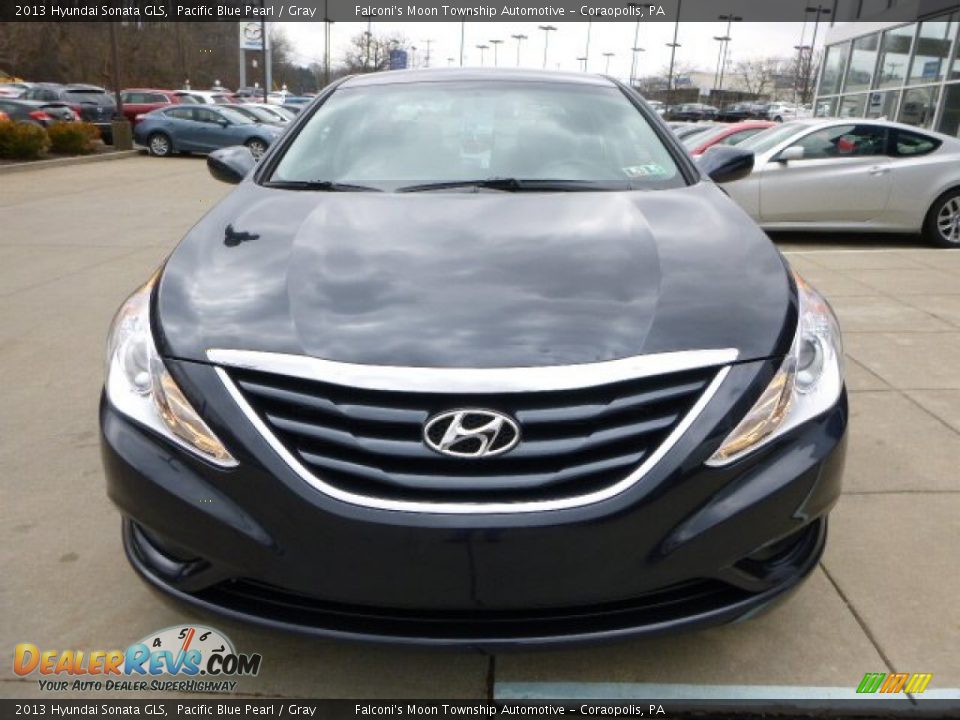 2013 Hyundai Sonata GLS Pacific Blue Pearl / Gray Photo #7