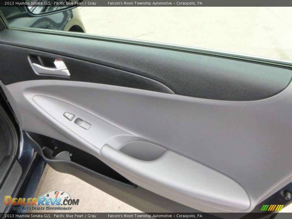 2013 Hyundai Sonata GLS Pacific Blue Pearl / Gray Photo #12