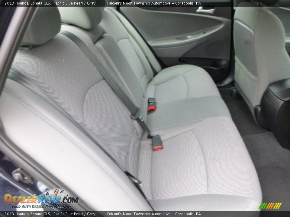 2013 Hyundai Sonata GLS Pacific Blue Pearl / Gray Photo #13