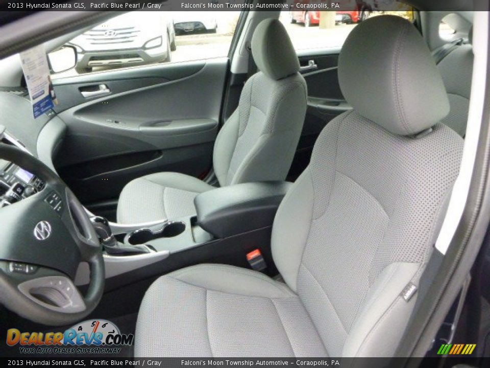 2013 Hyundai Sonata GLS Pacific Blue Pearl / Gray Photo #15