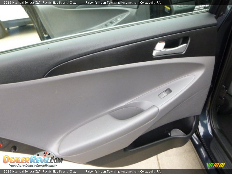 2013 Hyundai Sonata GLS Pacific Blue Pearl / Gray Photo #18