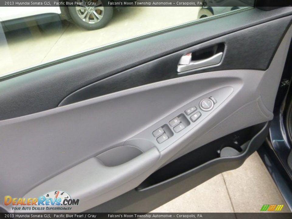 2013 Hyundai Sonata GLS Pacific Blue Pearl / Gray Photo #19