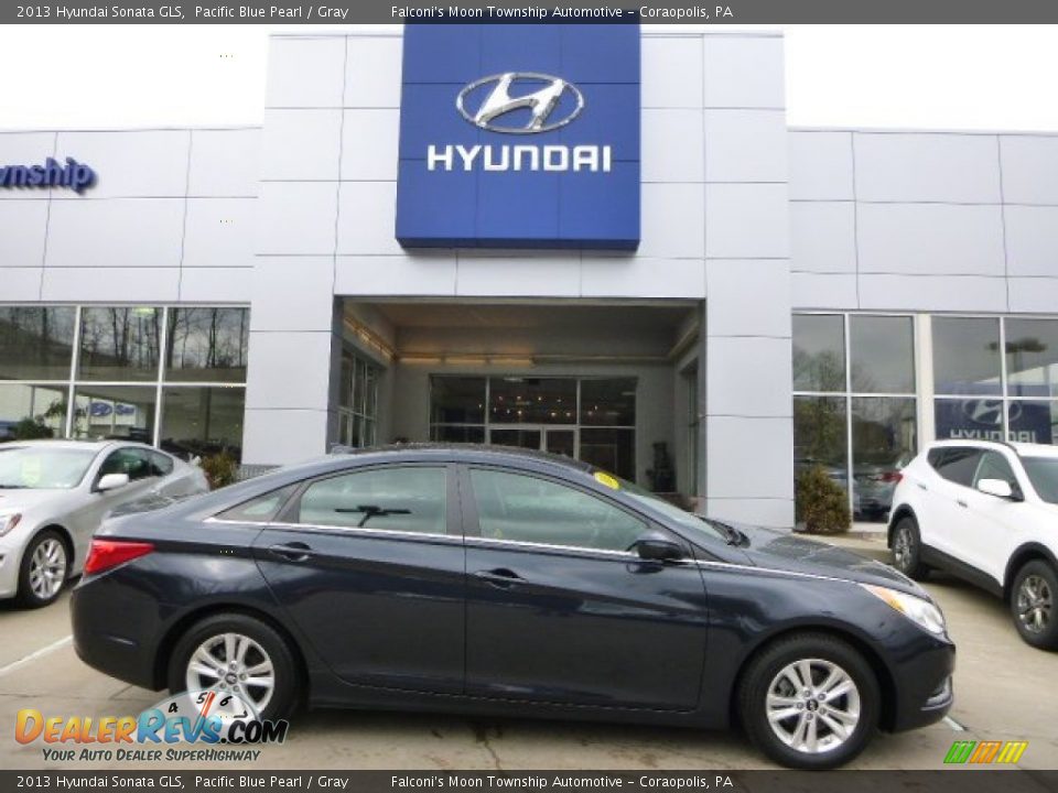 2013 Hyundai Sonata GLS Pacific Blue Pearl / Gray Photo #1