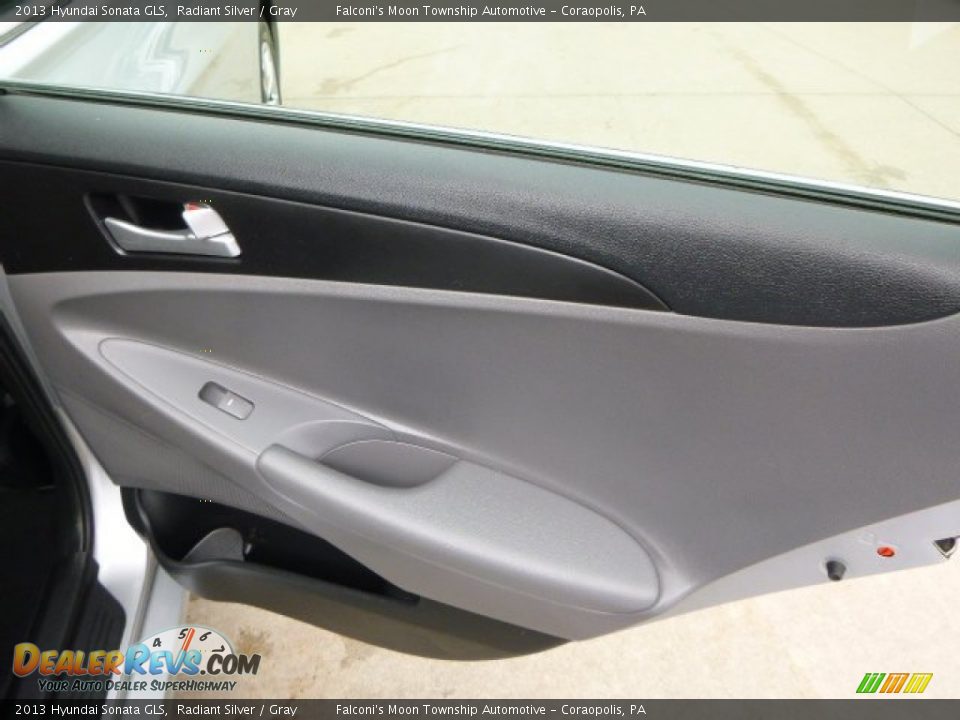 2013 Hyundai Sonata GLS Radiant Silver / Gray Photo #14