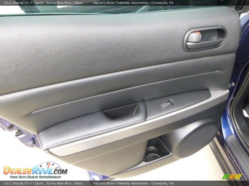 2011 Mazda CX-7 i Sport Stormy Blue Mica / Black Photo #18