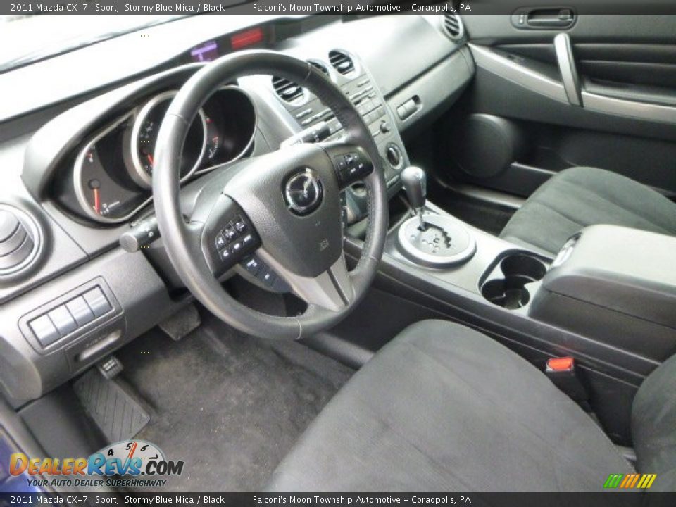 2011 Mazda CX-7 i Sport Stormy Blue Mica / Black Photo #20