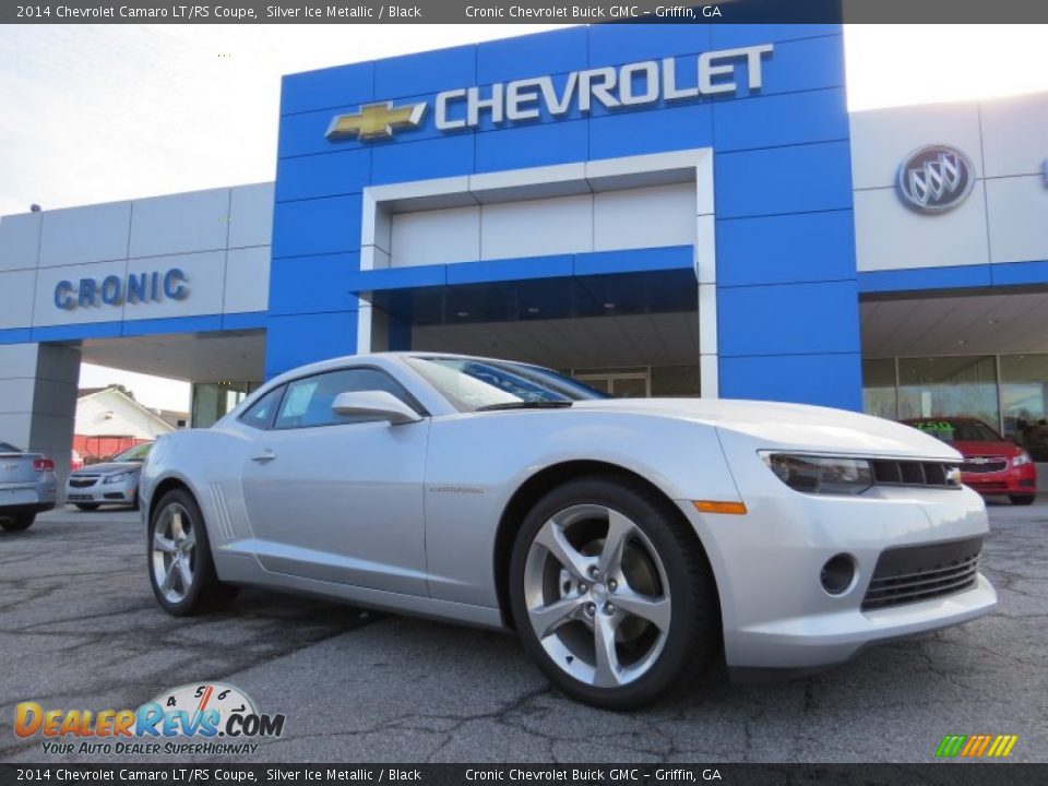 2014 Chevrolet Camaro LT/RS Coupe Silver Ice Metallic / Black Photo #1