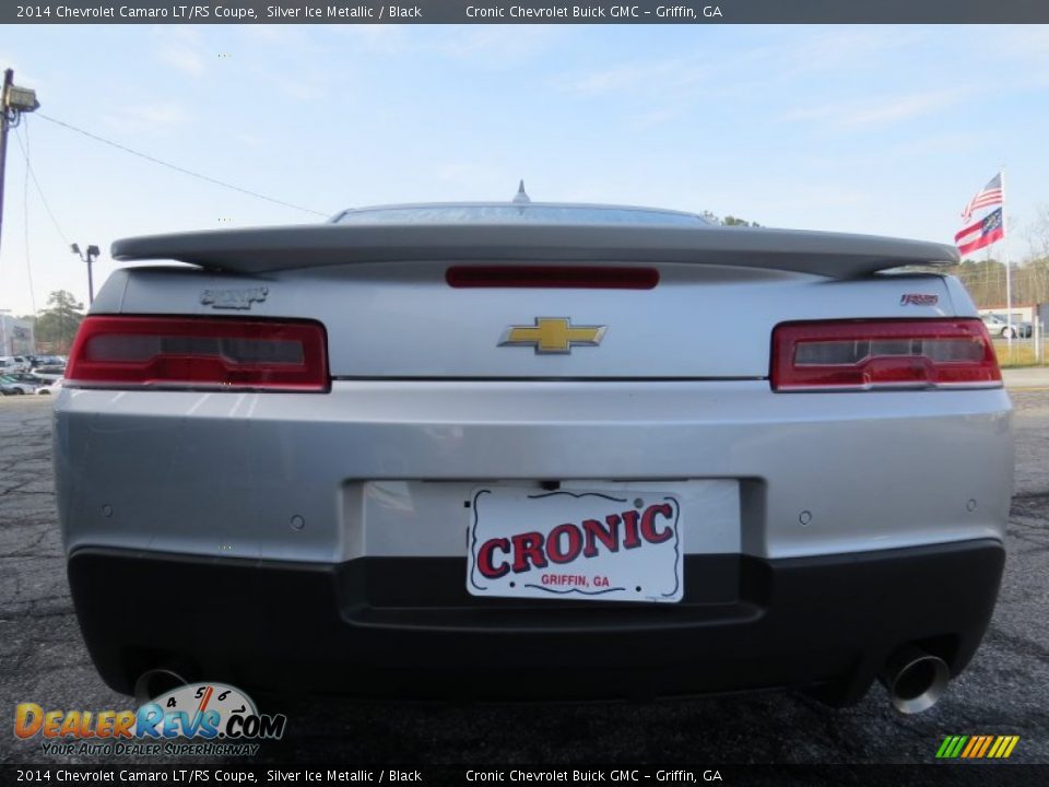 2014 Chevrolet Camaro LT/RS Coupe Silver Ice Metallic / Black Photo #6