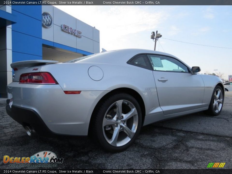 2014 Chevrolet Camaro LT/RS Coupe Silver Ice Metallic / Black Photo #7