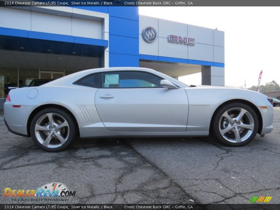 2014 Chevrolet Camaro LT/RS Coupe Silver Ice Metallic / Black Photo #8