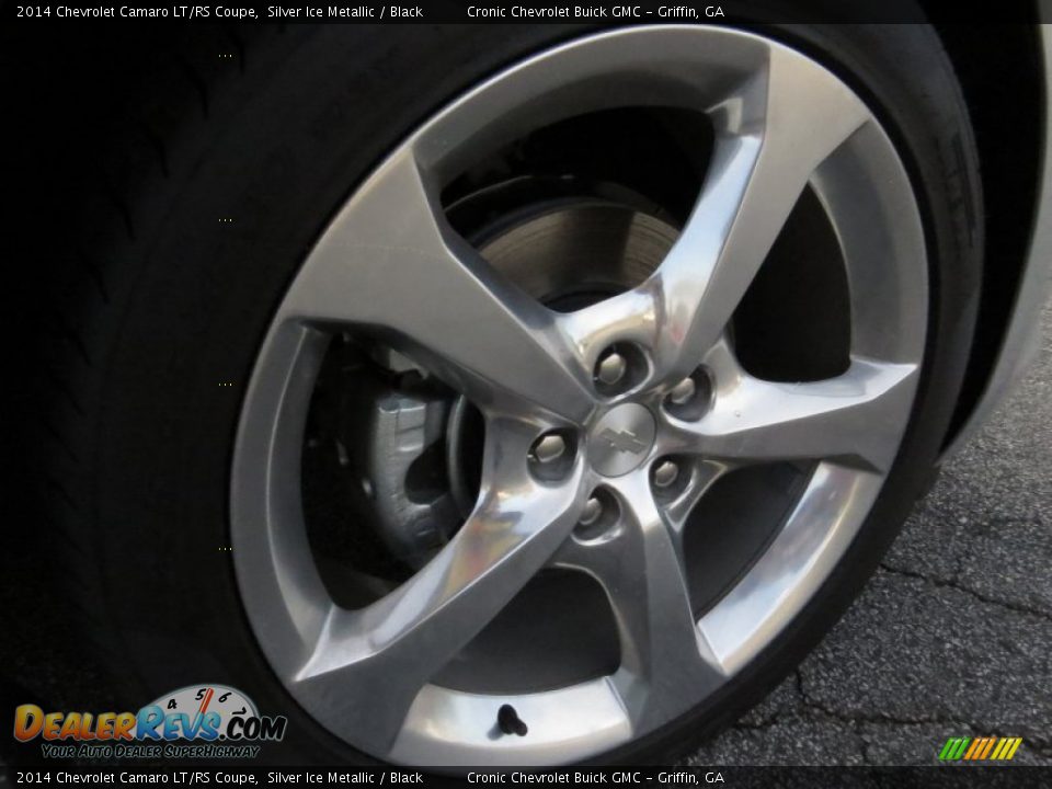 2014 Chevrolet Camaro LT/RS Coupe Silver Ice Metallic / Black Photo #9