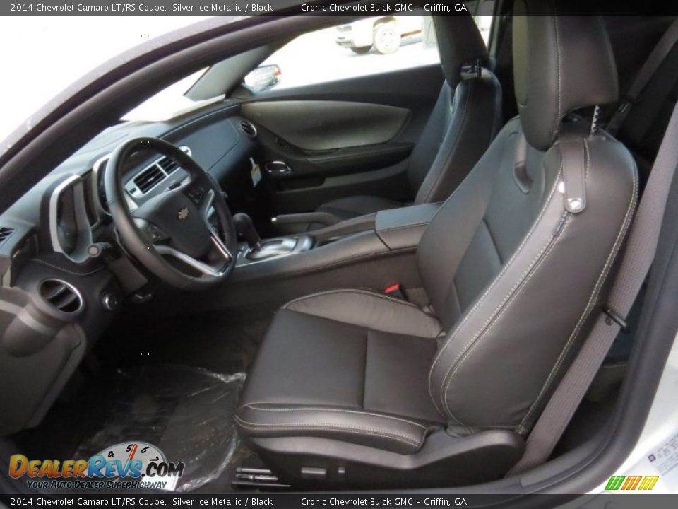 2014 Chevrolet Camaro LT/RS Coupe Silver Ice Metallic / Black Photo #11