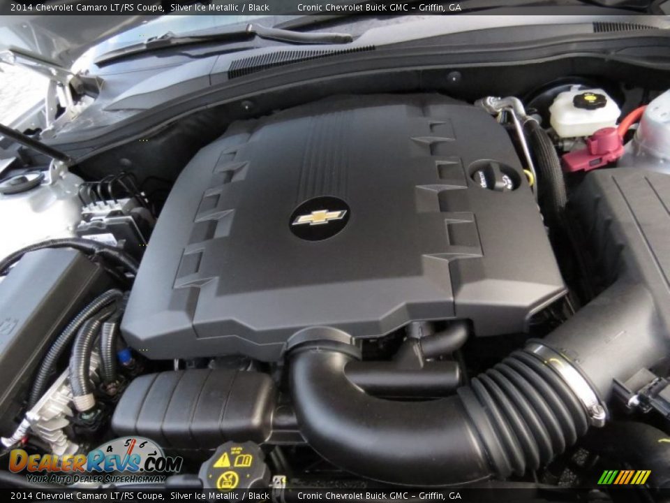 2014 Chevrolet Camaro LT/RS Coupe Silver Ice Metallic / Black Photo #13