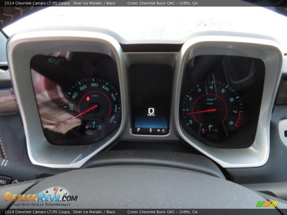 2014 Chevrolet Camaro LT/RS Coupe Silver Ice Metallic / Black Photo #14