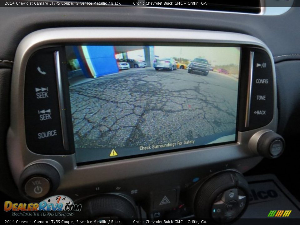 2014 Chevrolet Camaro LT/RS Coupe Silver Ice Metallic / Black Photo #16