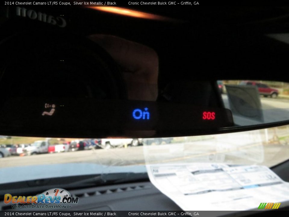 2014 Chevrolet Camaro LT/RS Coupe Silver Ice Metallic / Black Photo #17