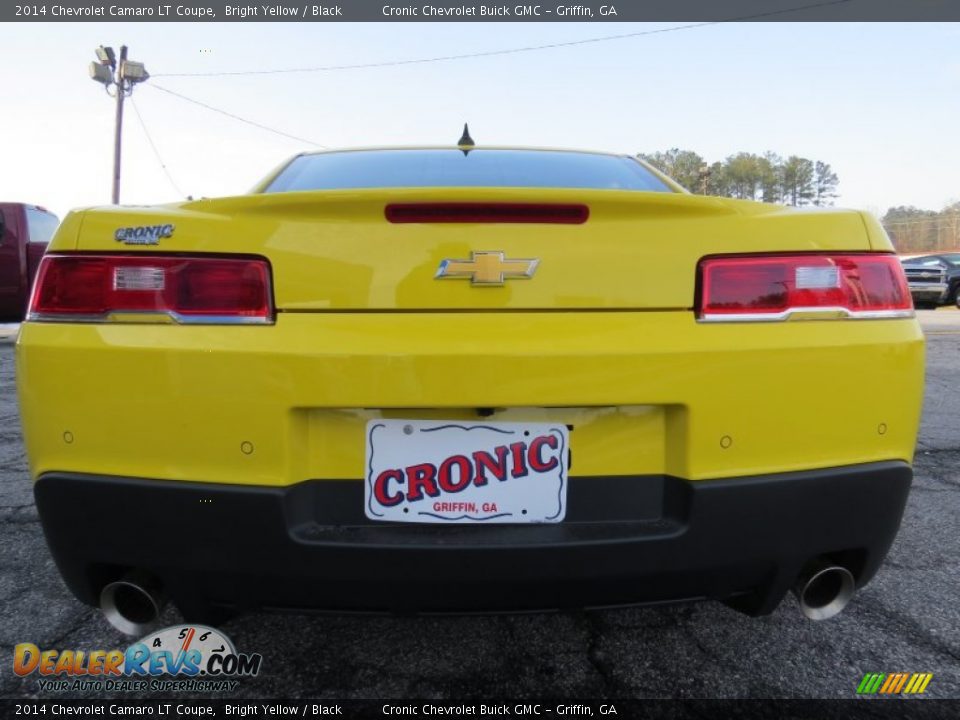 2014 Chevrolet Camaro LT Coupe Bright Yellow / Black Photo #6