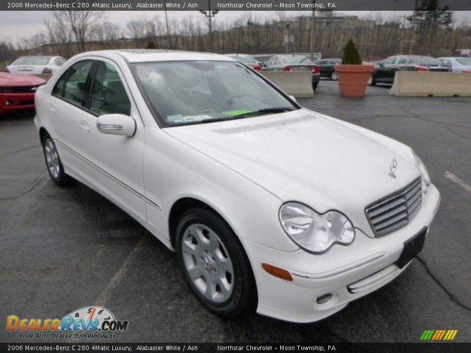 Front 3/4 View of 2006 Mercedes-Benz C 280 4Matic Luxury Photo #7