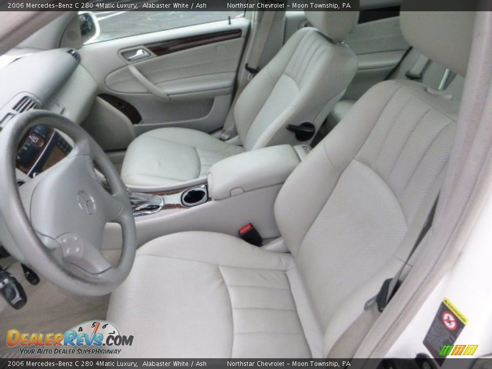 Ash Interior - 2006 Mercedes-Benz C 280 4Matic Luxury Photo #10