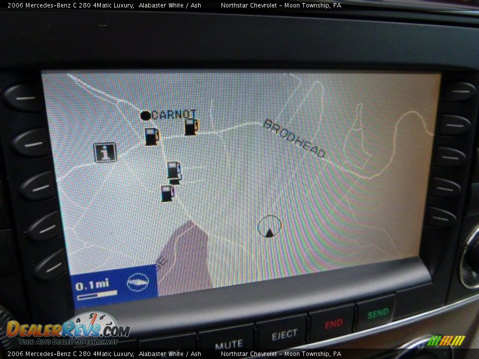 2006 Mercedes-Benz C 280 4Matic Luxury Alabaster White / Ash Photo #16