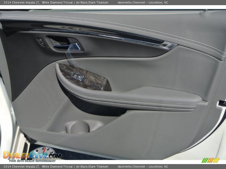2014 Chevrolet Impala LT White Diamond Tricoat / Jet Black/Dark Titanium Photo #21
