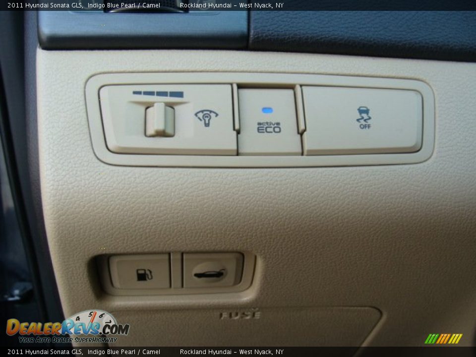 2011 Hyundai Sonata GLS Indigo Blue Pearl / Camel Photo #12