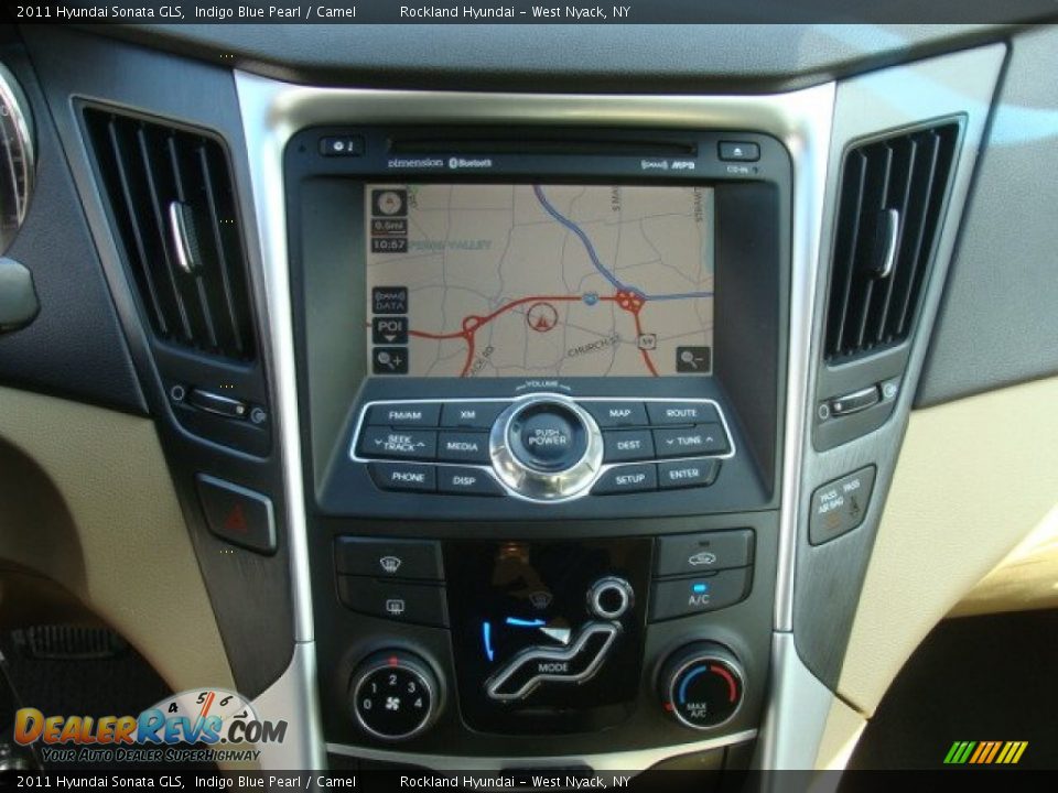 2011 Hyundai Sonata GLS Indigo Blue Pearl / Camel Photo #17