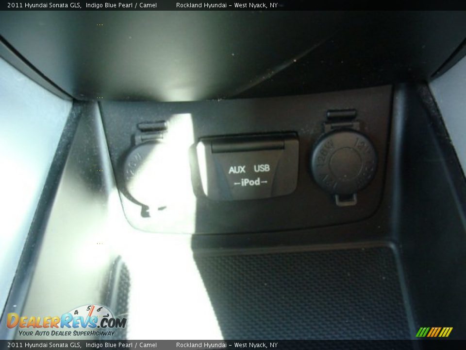 2011 Hyundai Sonata GLS Indigo Blue Pearl / Camel Photo #18