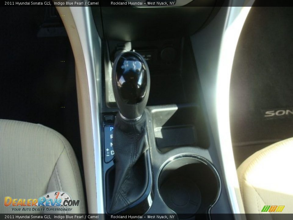 2011 Hyundai Sonata GLS Indigo Blue Pearl / Camel Photo #19